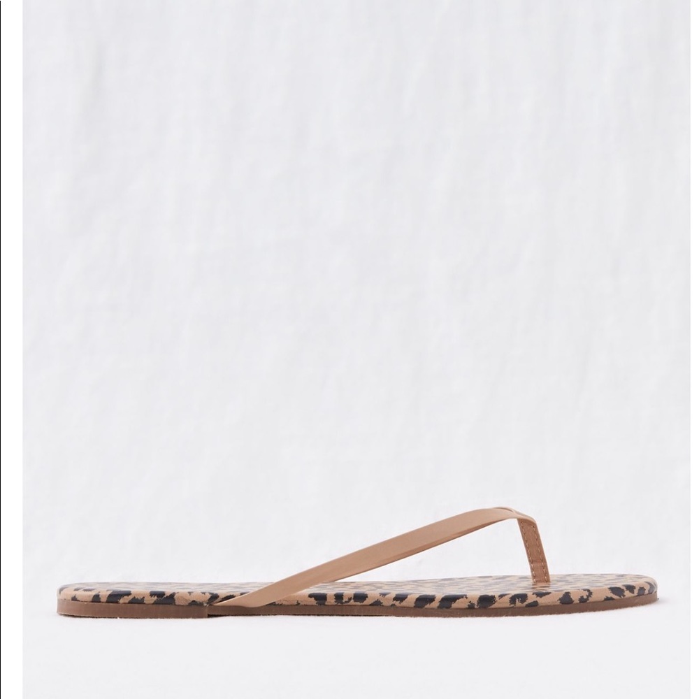 🐆 NWT Aerie Leopard Flip Flop Sandal size 10 🐆 - Picture 3 of 4